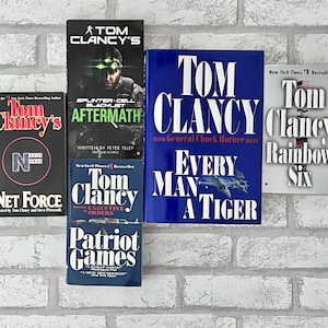 Military Thriller Book Tom Clancy Book Rainbow Six Book Series Patriot Games Book Splinter Cell Book Net Force Book Techno Thriller Novel