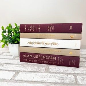 Home Decor Book Set of Book Stack Book for Staging Book for Home ...