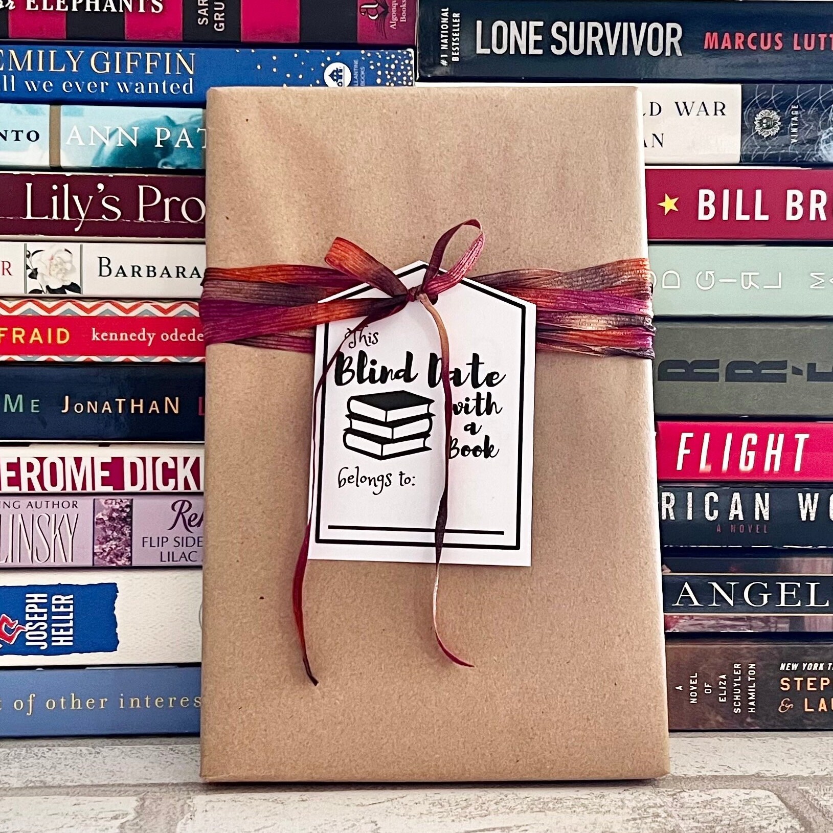 Blind Date With a Book Gift for Reader Gift Book Lover Gift Mystery ...
