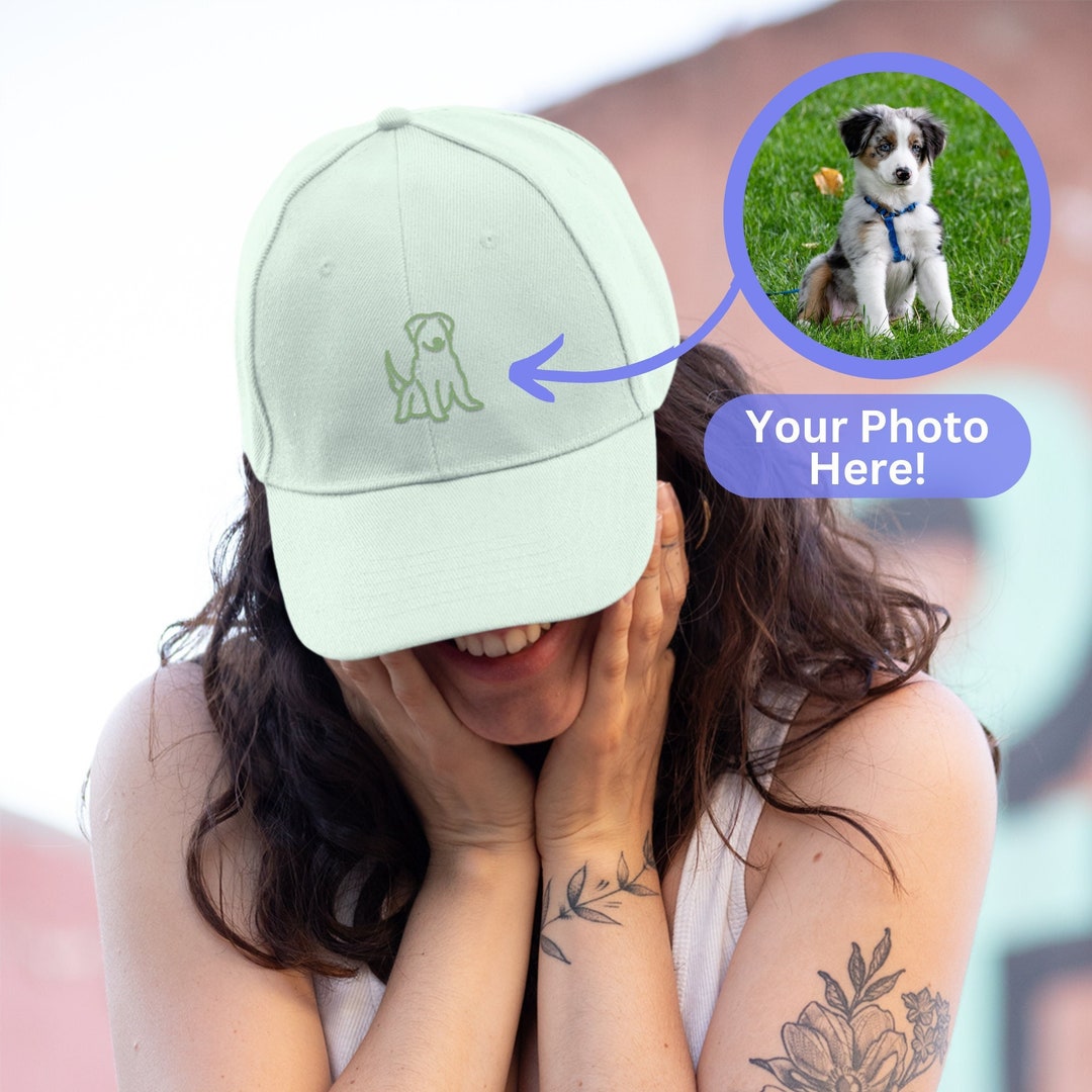 Personalized Dog Hat A Custom Embroidered Dog Hat Submit A Photo of