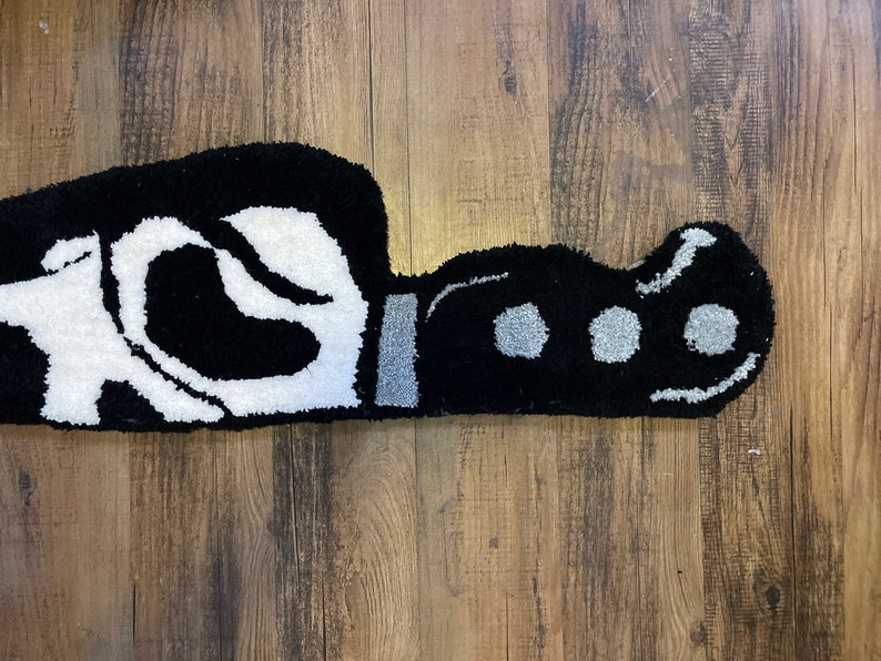 Scream Knife Rug Ghost Face Tufted Horror Movie Etsy