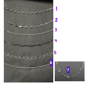 Silver Stainless Steel Chain Bracelets