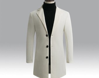Long Coat Men - Etsy