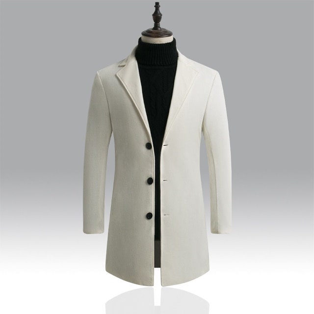 Long Coat Men - Etsy