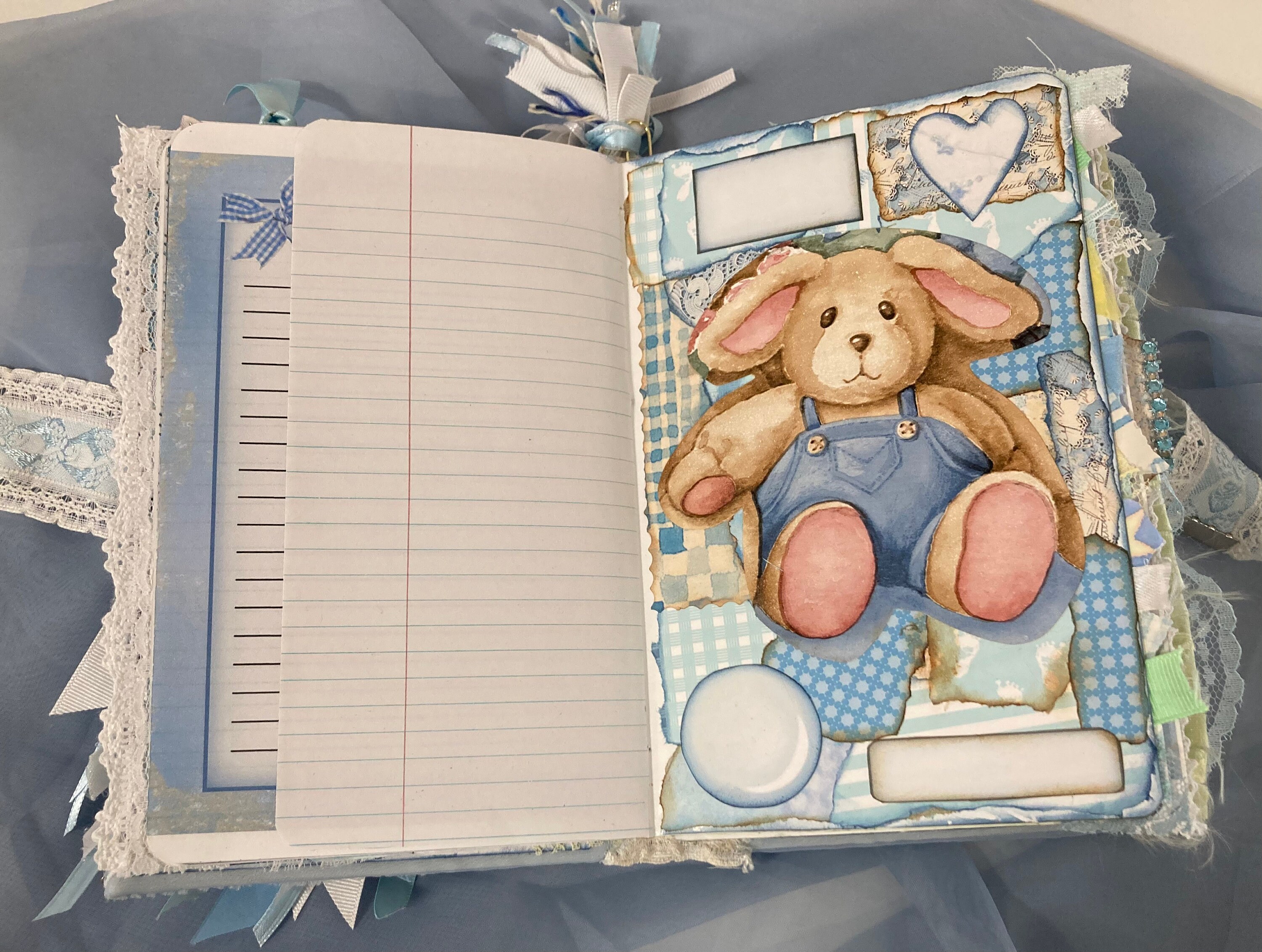 Baby Boy Junk Journal Etsy