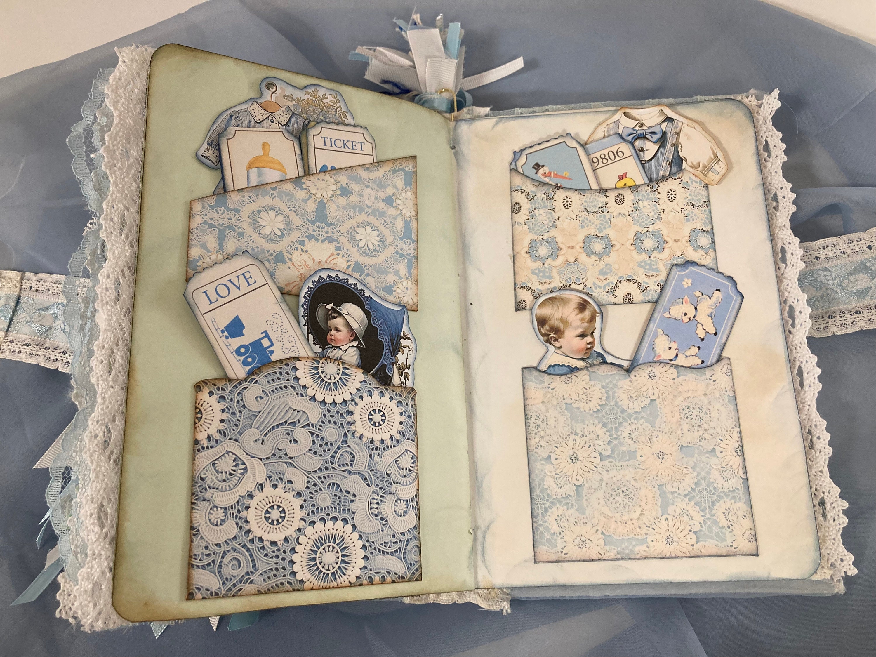 Baby Boy Junk Journal Etsy