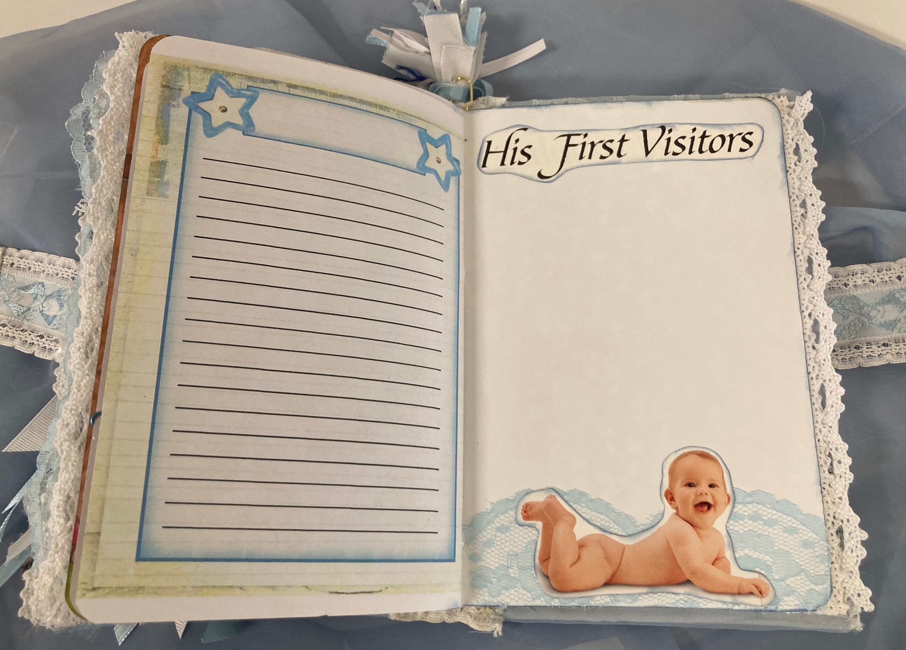 Baby Boy Junk Journal Etsy