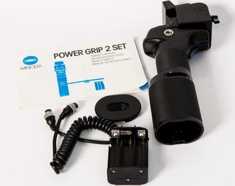 Minolta Power Grip 2 For  X-700 X-500/570 X300 Cameras Tested "PLEASE READ"