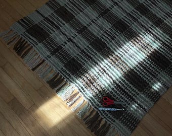 Crochet Plaid Blanket Pattern