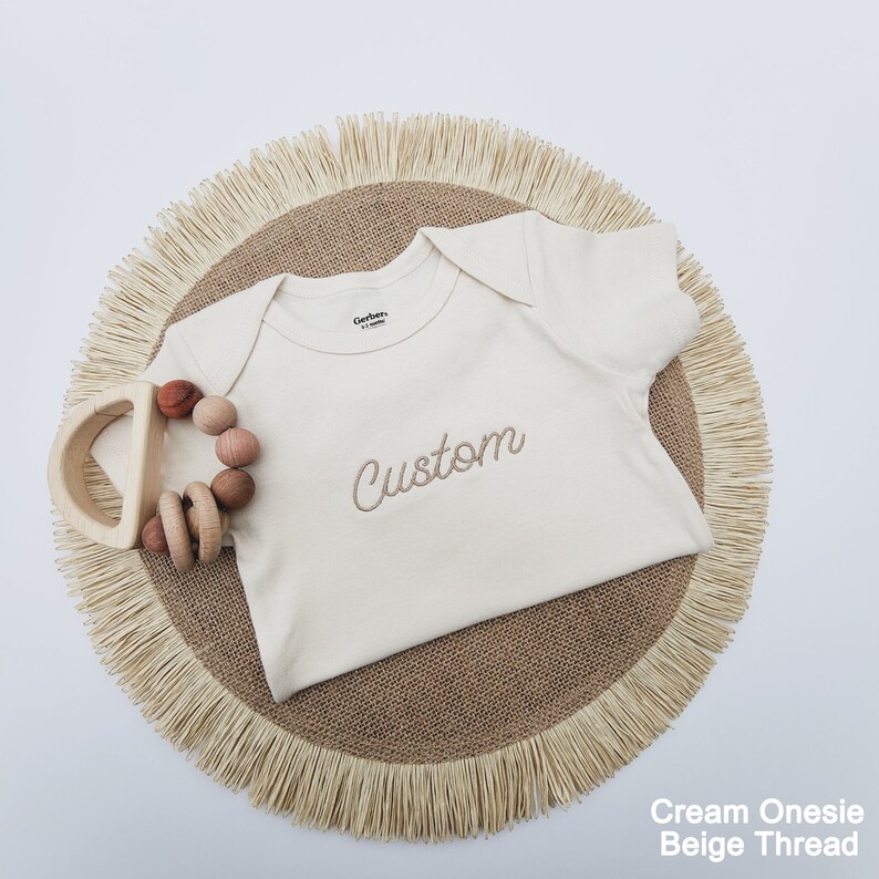 Embroidered Custom Onesies® Brand, for Babies, Personalized Baby