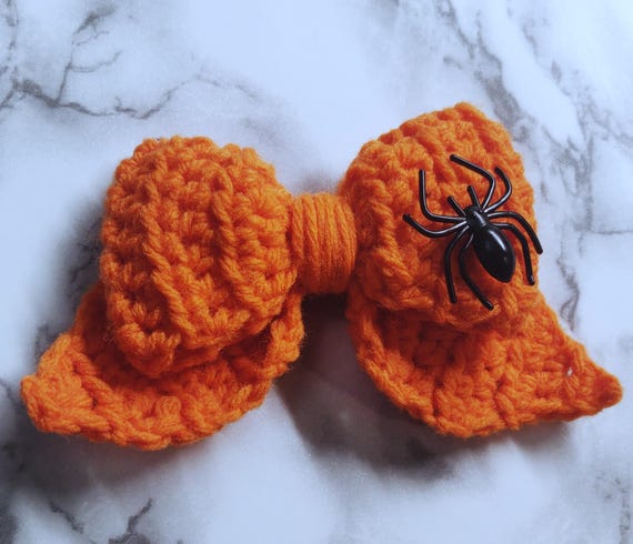 CROCHET SPIDER HAIR CLIPS Amazon.com : Halloween Spider Hair Claw Clips for Women  main image 3