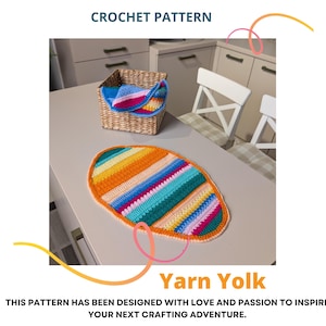 Yarn Yolk Crochet Pattern PDF, Amigurumi Egg Plush Pattern, Beginner Crochet Toy, Easter Decor, Cute Food Crochet, DIY Gift