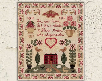 IN Our HOME SAMPLER* Teresa Kogut * Cross Stitch Pattern