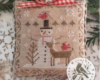 RUDOLPH & FRIENDS * With Thy Needle and Thread * Brenda Gervias * Counted Cross Stitch Pattern-b