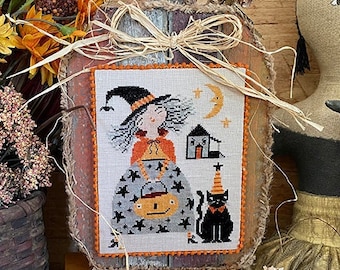 WHIMSY WITCH'S Angry House  * Teresa Kogut * Cross Stitch Pattern-2