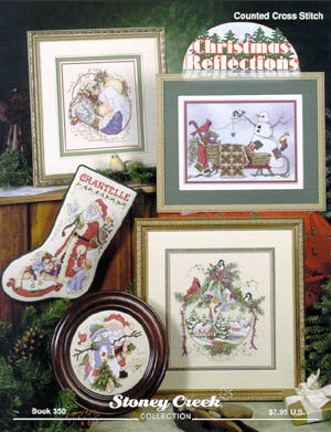 CHRISTMAS REFLECTIONS Stoney Creek Collection Counted Cross Stitch