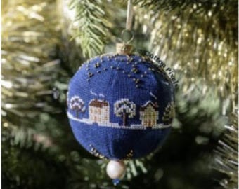 SILENT NIGHT * Cotton Pixels * Cross Stitch Pattern - b