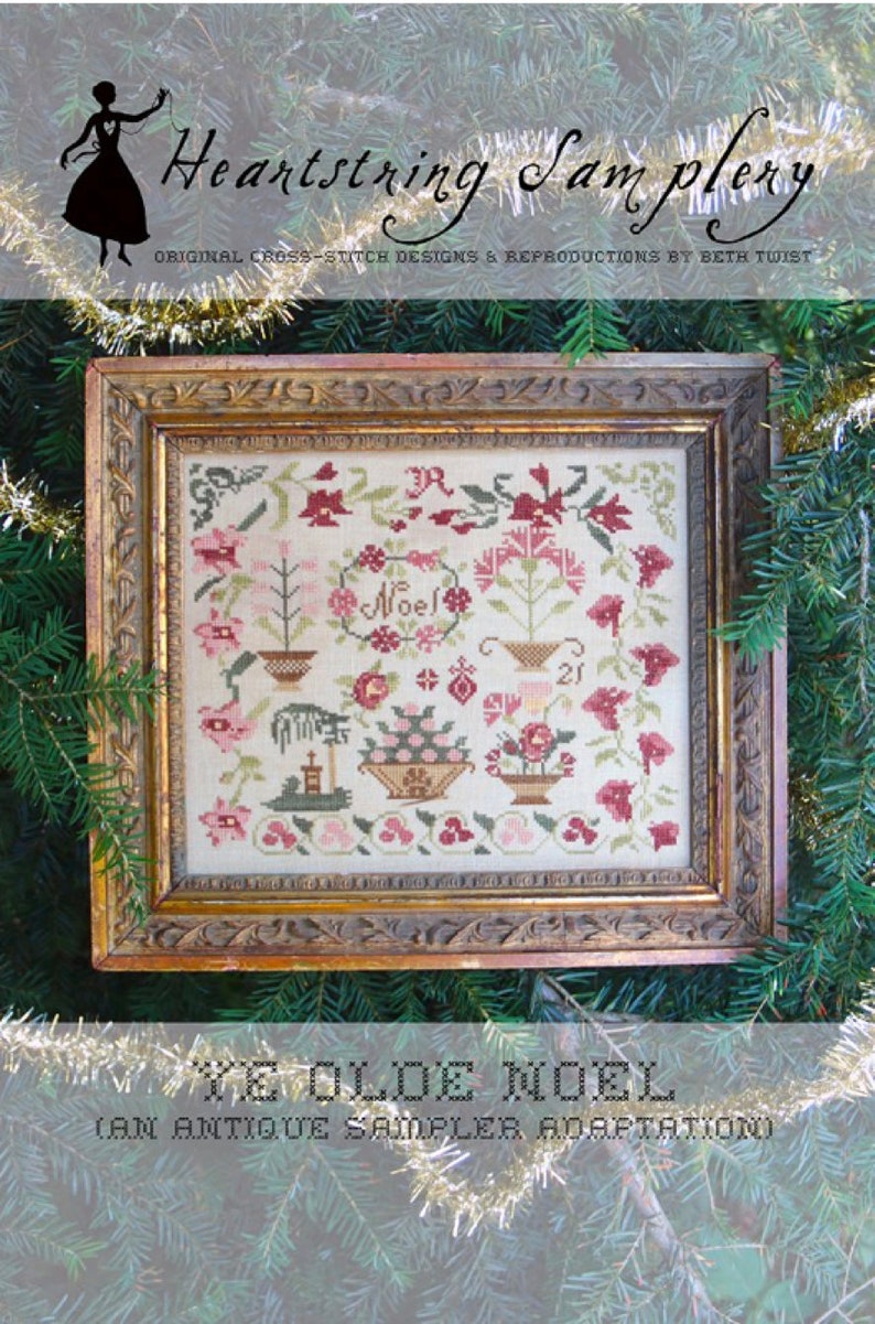 YE OLDE NOEL * Heartstring Samplery * Counted Cross Stitch Pattern-b - Etsy