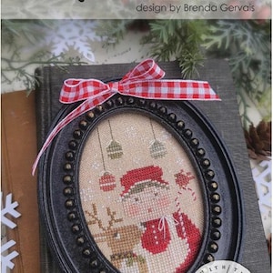 Pre-order * Pixie Pics * MRS. CLAUS * With Thy Needle and Thread * Brenda Gervais * Counted Cross Stitch Pattern-b