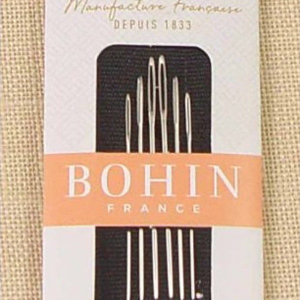 BOHIN TAPESTRY NEEDLES * Size 22, 24, 26 * 2 each