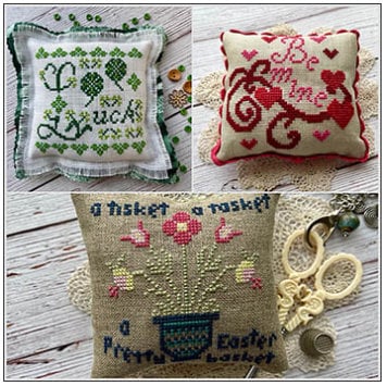 SPRING HOLIDAY SMALLS * Jan Hicks Creates * Counted Cross Stitch