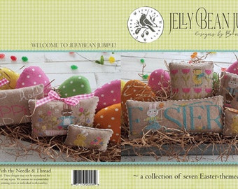 JELLY BEAN JUBILEE * With Thy Needle and Thread * Counted Cross Stitch Pattern-3