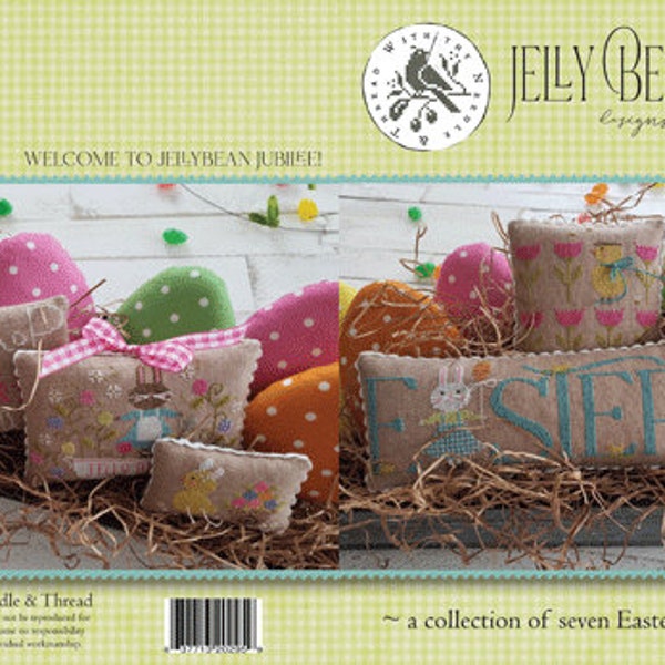 JELLY BEAN JUBILEE * With Thy Needle and Thread * Counted Cross Stitch Pattern-3