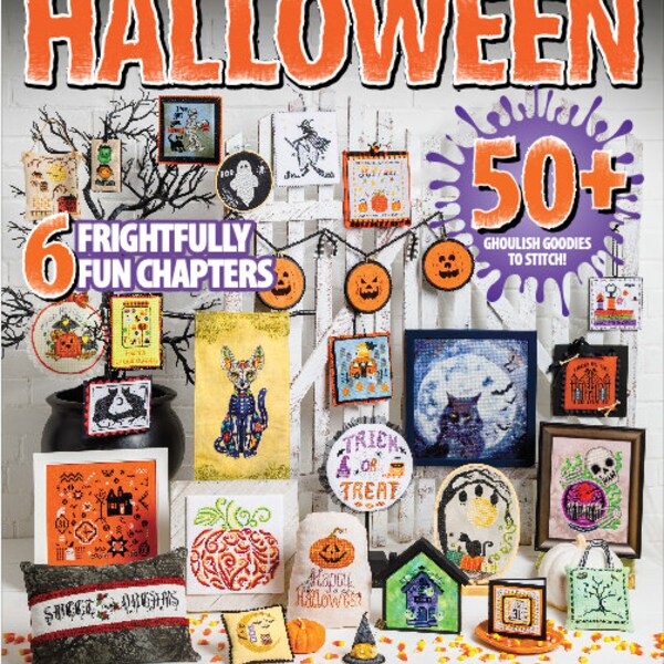 Halloween Cross Stitch Etsy