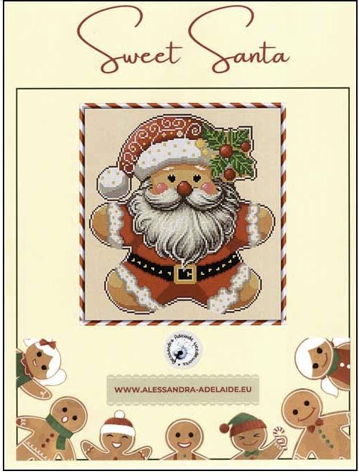 SWEET SANTA * Alessandra Adelaide Needleworks * Counted Cross