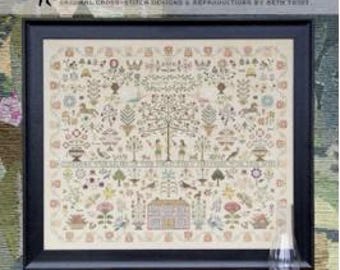CONSIDER THE LILIES * Heartstring Samplery * Counted Cross Stitch Pattern-c