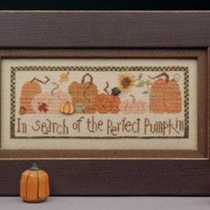 PERFECT PUMPKIN * Heart in Hand * Cross Stitch Pattern-3