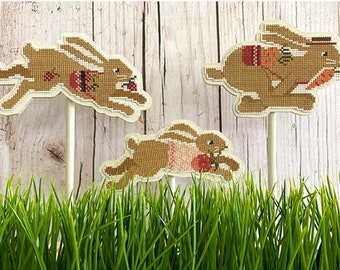 Pre-order *  BUNNY THIEVES * Teresa Kogut * Cross Stitch Pattern - 2