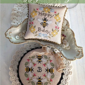 HAPPY B-DAY * Lila's Studio * Cross Stitch Pattern-2