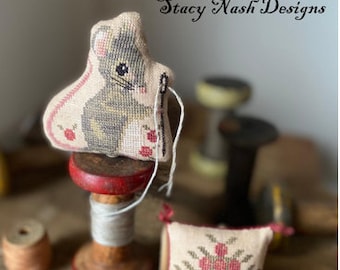BOBBIN * Animal Cracker Series * Stacy Nash Designs * Cross Stitch Pattern-b
