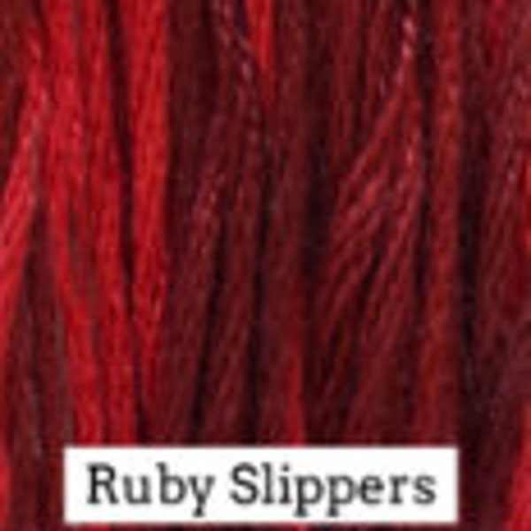 RUBY SLIPPERS - Classic Color Works 136 * Cotton Floss * 6 Strand * 5 yd skein