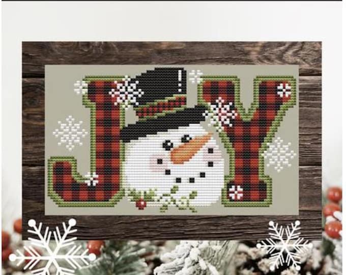 SNOWMAN JOY * Shannon Christine Designs * Counted Cross Stitch Pattern ...