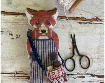 REYNARD * Animal Cracker British Series * Stacy Nash * Cross Stitch Pattern-b