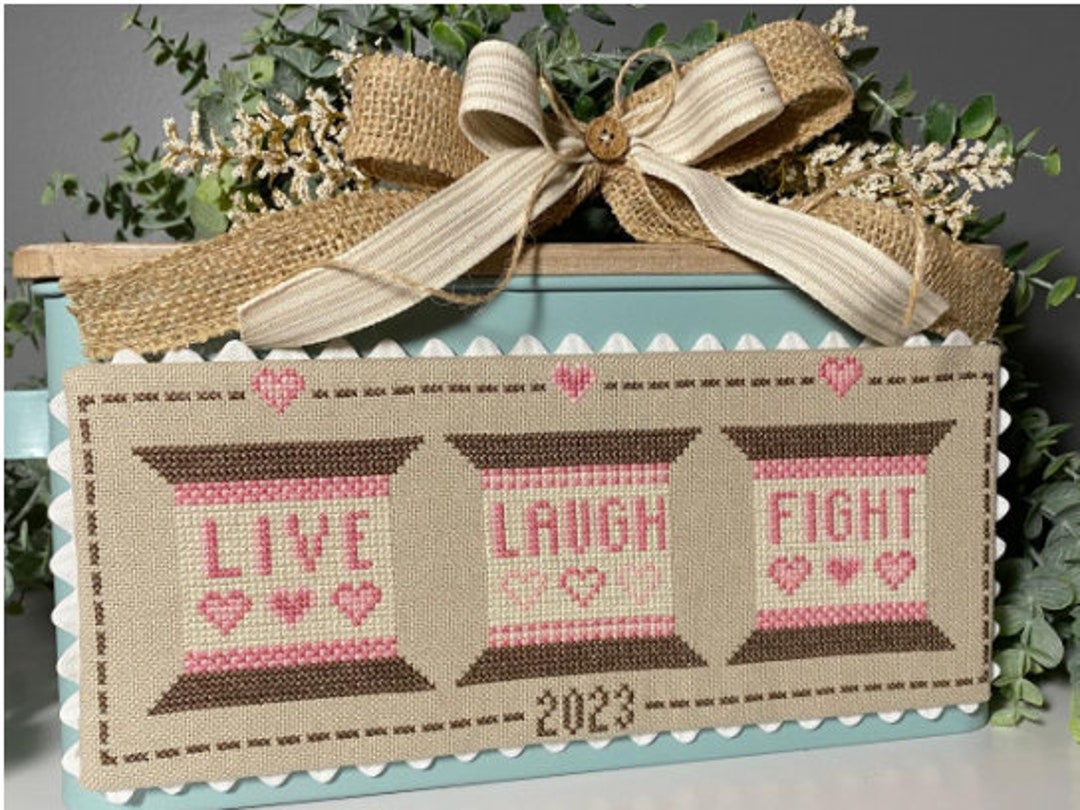 LIVE, LAUGH FIGHT Spools * Everyday Spool Series * Crafty Bluebonnet ...