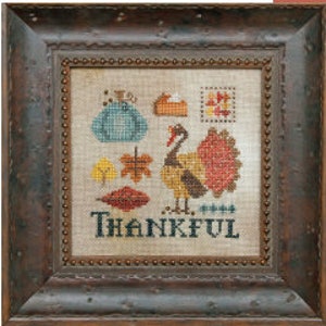 DOODLES: THANKSGIVING * Heart In Hand * Cross Stitch Pattern-2
