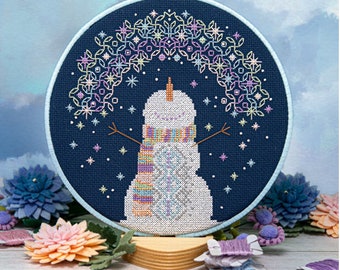 MAGICAL SNOWFLAKES * Counting Puddles * Cross Stitch Pattern-3