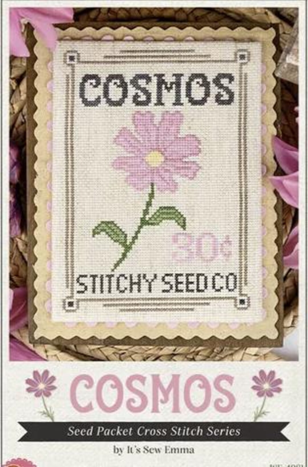 Stitch Packet COSMOS * Seed Packet Series * It's Sew Emma * Cross Stitch Pattern-b - Etsy
