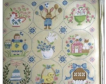 EASTER COLLECTION * Cuore E Batticuore * Counted Cross Stitch Pattern-b