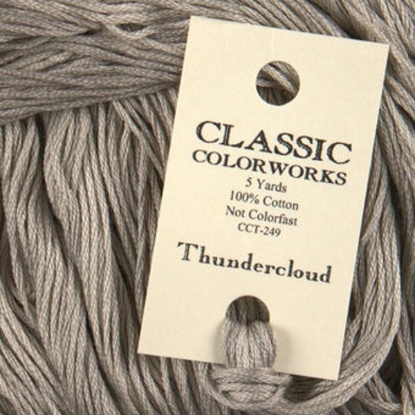 THUNDERCLOUD - Classic Color Works 249 * Cotton Floss * 6 Strand * 5 yd skein