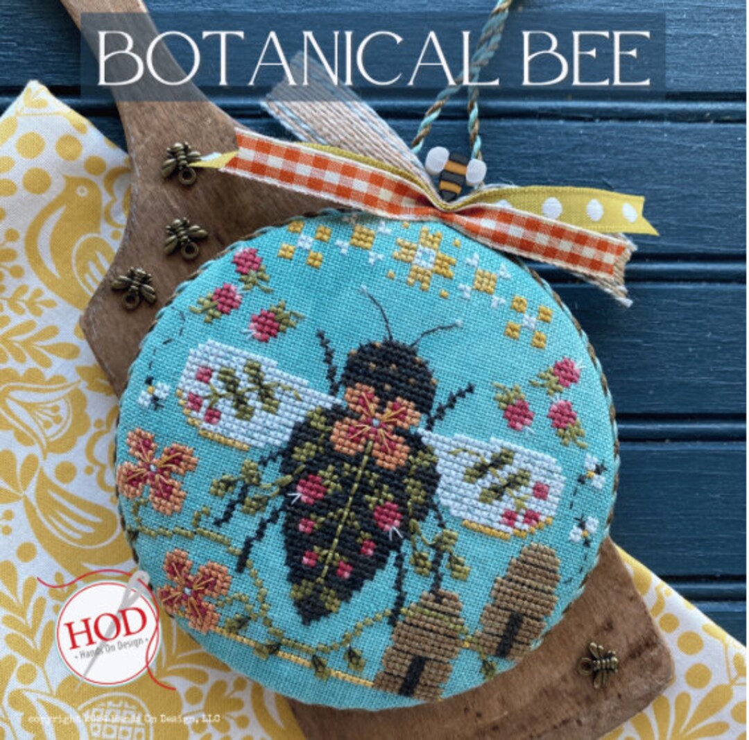 2024 Nashville Needlework Market BOTANICAL BEE Hands on Design Cross