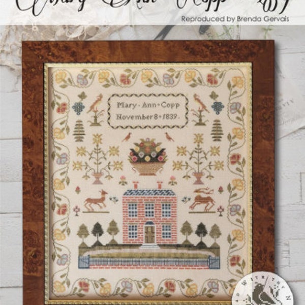 MARY ANN COPP * With Thy Needle and Thread * Counted Cross Stitch Pattern-3