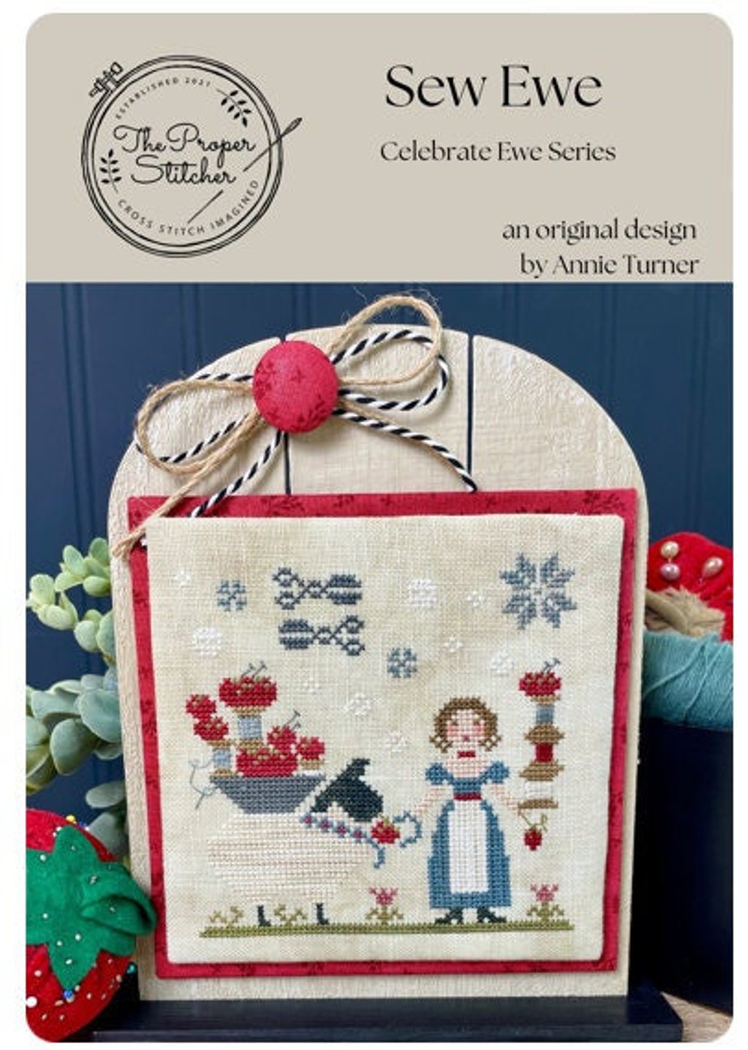 SEW EWE * the Proper Stitcher * Cross Stitch Pattern-2 - Etsy