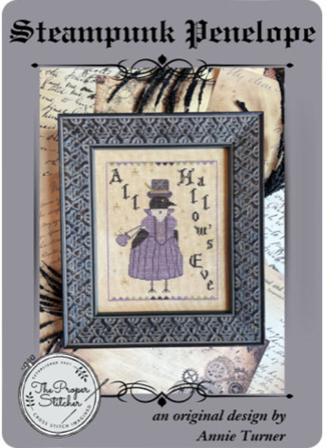STEAMPUNK PENELOPE the Proper Stitcher Cross Stitch Pattern Etsy