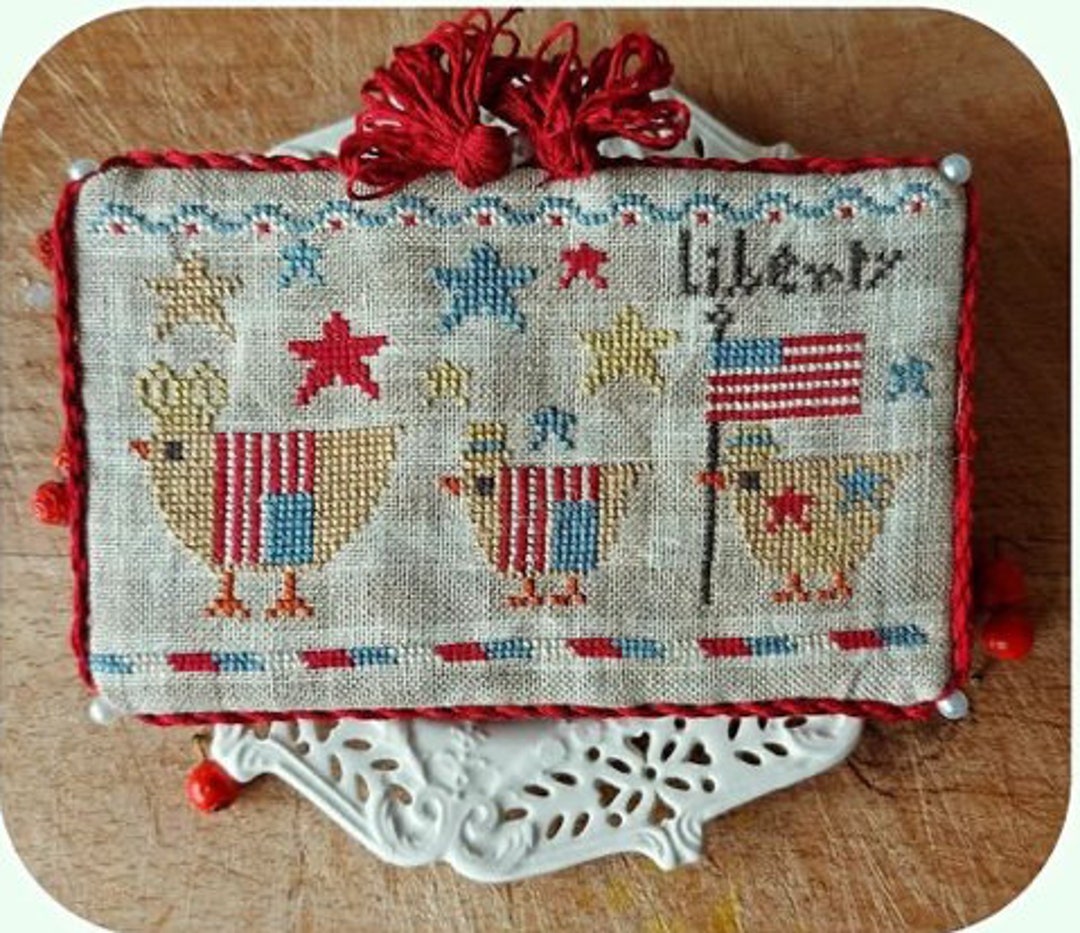 2024 Nashville Needlework Market Preorder LIBERTY HEN Nikyscreations