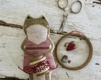 LILY * Animal Cracker Series * Stacy Nash Designs * Cross Stitch pattern -b