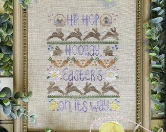 HIP HOP HORRAY * Little Stitch Girl * Cross stitch pattern - b